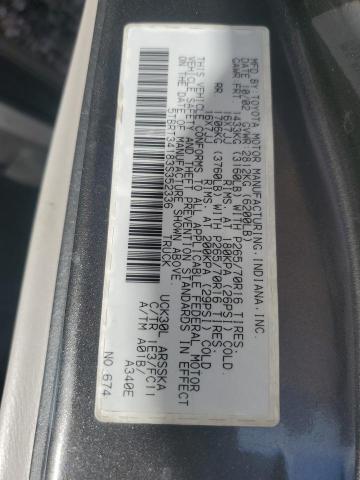 5TBRT34183S352336 - 2003 TOYOTA TUNDRA ACCESS CAB SR5 GRAY photo 12