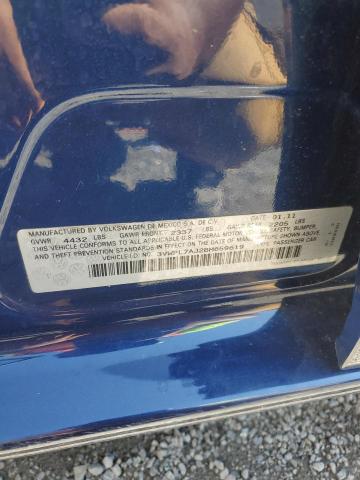 3VWPL7AJ2BM659619 - 2011 VOLKSWAGEN JETTA TDI Көк фото 12