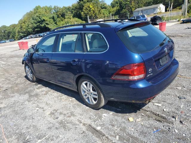 3VWPL7AJ2BM659619 - 2011 VOLKSWAGEN JETTA TDI Көк фото 2