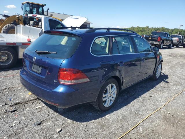 3VWPL7AJ2BM659619 - 2011 VOLKSWAGEN JETTA TDI Көк фото 3