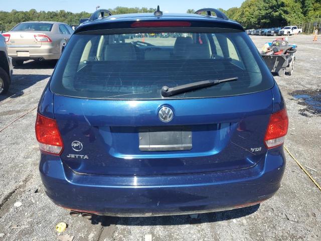3VWPL7AJ2BM659619 - 2011 VOLKSWAGEN JETTA TDI Көк фото 6