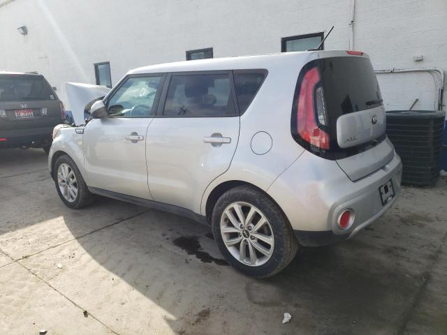 KNDJP3A53J7609751 - 2018 KIA SOUL + SILVER photo 2