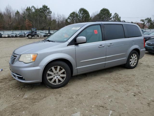 2C4RC1BG2DR798172 - 2013 CHRYSLER TOWN & COU TOURING GRAY photo 1