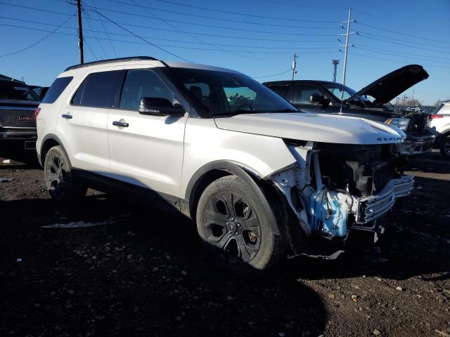 1FM5K8GT4KGA86529 - 2019 FORD EXPLORER SPORT WHITE photo 4