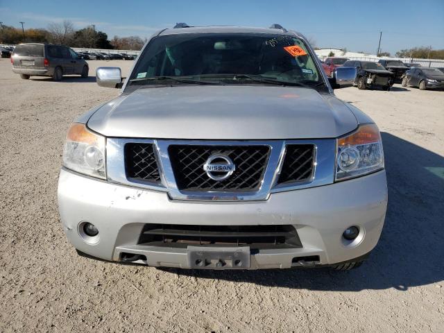 5N1BA0ND0FN617195 - 2015 NISSAN ARMADA SV SILVER photo 5