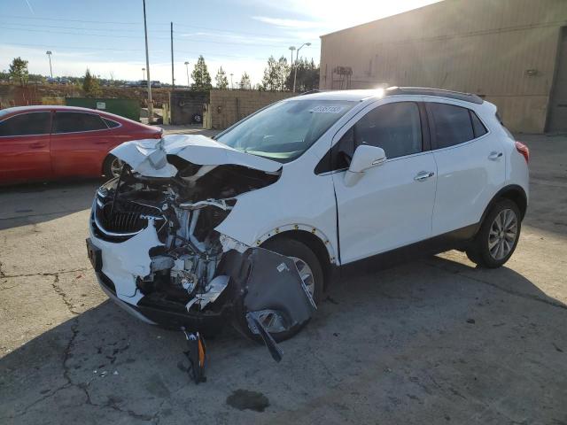 KL4CJASB1KB702747 - 2019 BUICK ENCORE PREFERRED WHITE photo 1