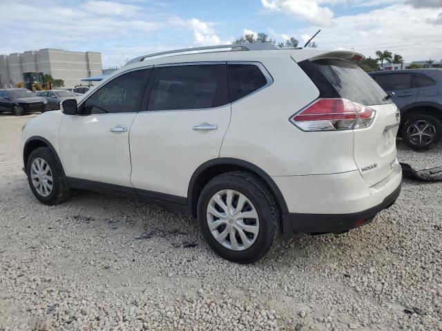 5N1AT2MV7FC890397 - 2015 NISSAN ROGUE S WHITE photo 2