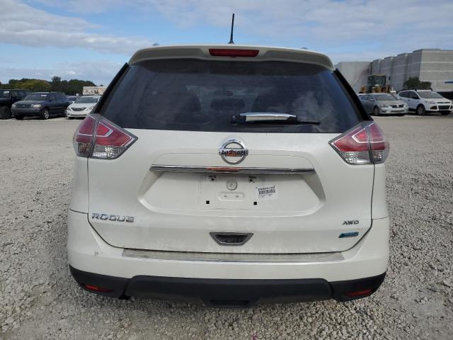 5N1AT2MV7FC890397 - 2015 NISSAN ROGUE S WHITE photo 6