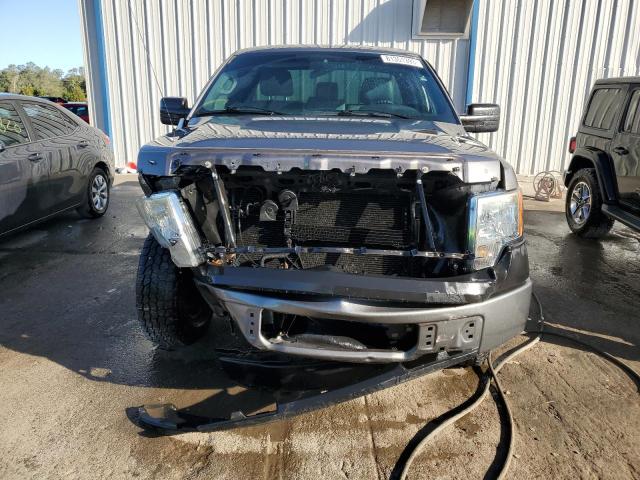 1FTMF1CMXBKE13037 - 2011 FORD F150 CHARCOAL photo 5