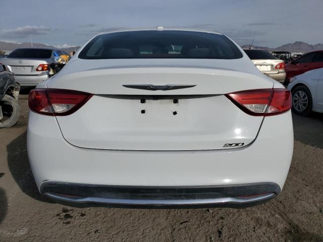 1C3CCCAB4FN741063 - 2015 CHRYSLER 200 LIMITED WHITE photo 6