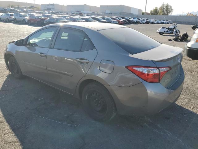 5YFBPRHEXFP209625 - 2015 TOYOTA COROLLA ECO BROWN photo 2