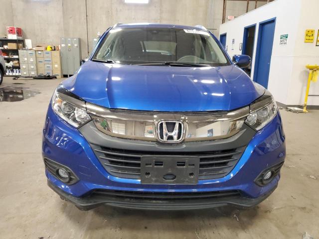 3CZRU6H54MM716864 - 2021 HONDA HR-V EX BLUE photo 5