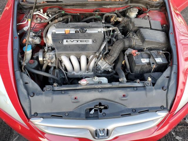 1HGCM72647A001735 - 2007 HONDA ACCORD EX RED photo 11