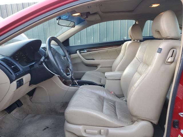 1HGCM72647A001735 - 2007 HONDA ACCORD EX RED photo 7