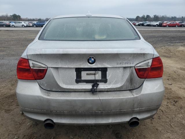 WBAVB73598VH25191 - 2008 BMW 335 I SILVER photo 6