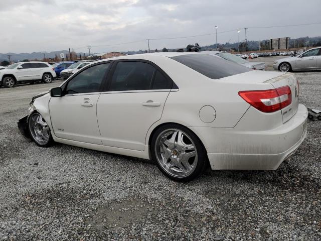 3LNHM26T68R608262 - 2008 LINCOLN MKZ WHITE photo 2