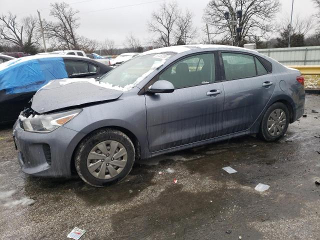 3KPA24AD4LE299480 - 2020 KIA RIO LX GRAY photo 1