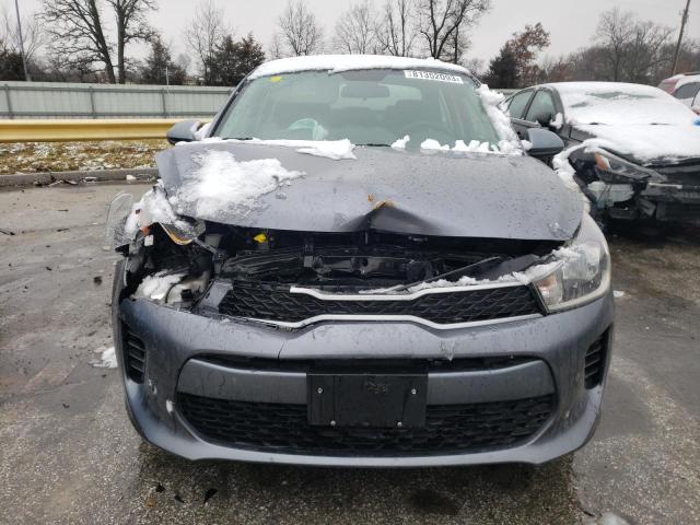 3KPA24AD4LE299480 - 2020 KIA RIO LX GRAY photo 5