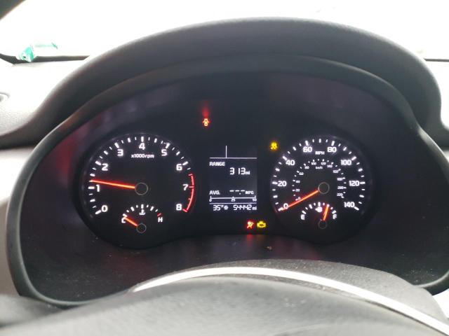 3KPA24AD4LE299480 - 2020 KIA RIO LX GRAY photo 9