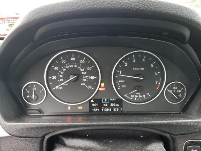 WBA3C3C58DF981384 - 2013 BMW 320 I XDRIVE WHITE photo 9