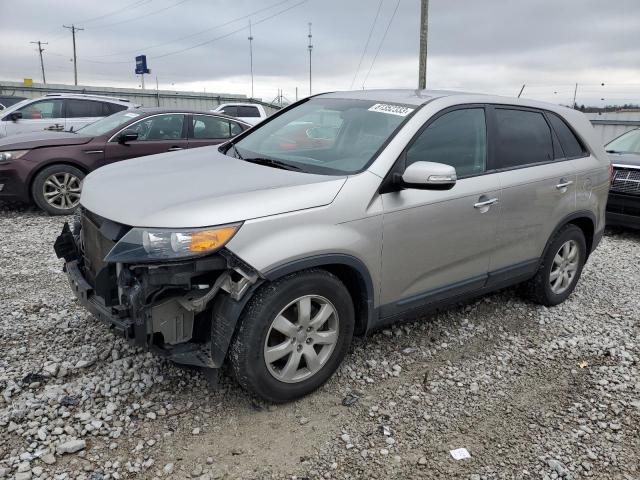 5XYKT3A18CG305494 - 2012 KIA SORENTO BASE SILVER photo 1