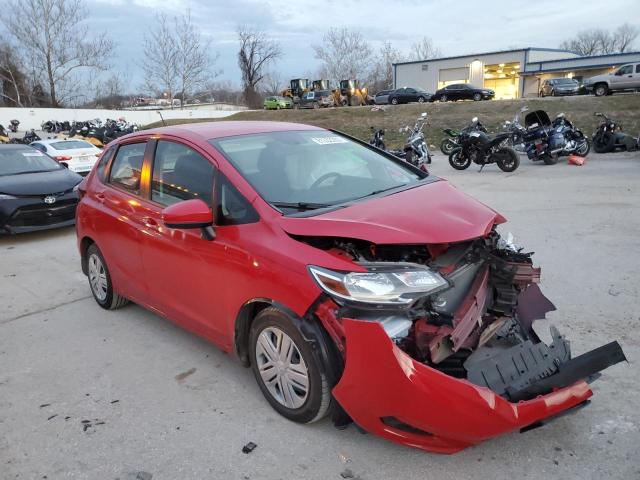 3HGGK5H4XLM722978 - 2020 HONDA FIT LX RED photo 4