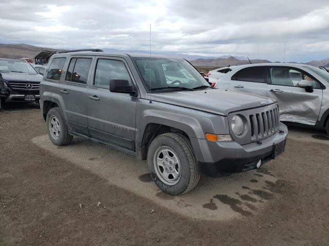 1C4NJPBA2CD687738 - 2012 JEEP PATRIOT SPORT GRAY photo 4