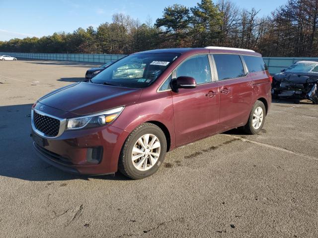 2017 KIA SEDONA LX, 