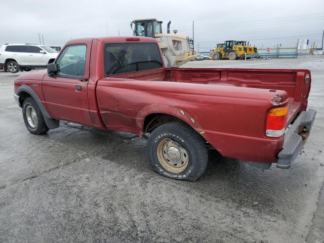 1FTYR11V1XPC02260 - 1999 FORD RANGER MAROON photo 2