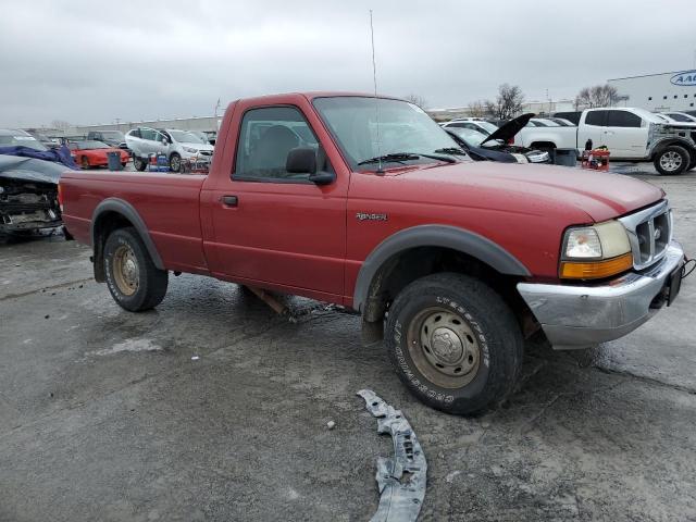 1FTYR11V1XPC02260 - 1999 FORD RANGER MAROON photo 4