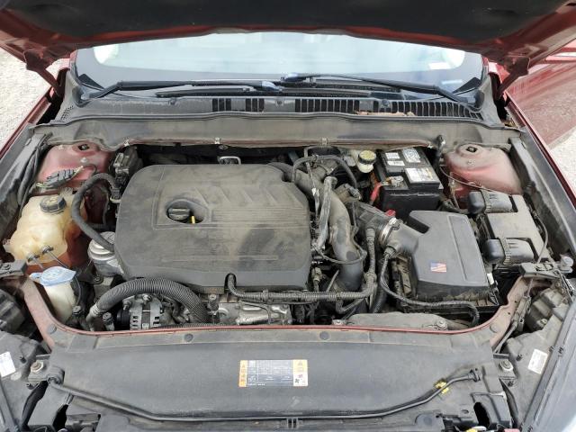 3FA6P0HD8ER146477 - 2014 FORD FUSION SE BURGUNDY photo 11