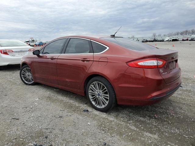 3FA6P0HD8ER146477 - 2014 FORD FUSION SE BURGUNDY photo 2