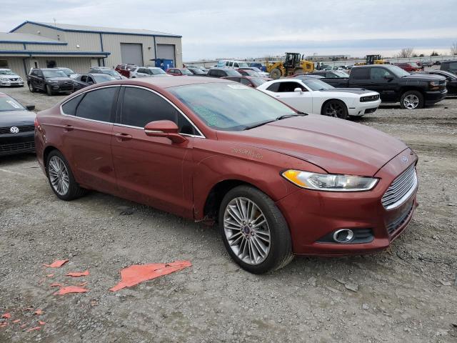 3FA6P0HD8ER146477 - 2014 FORD FUSION SE BURGUNDY photo 4