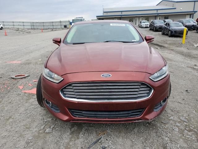 3FA6P0HD8ER146477 - 2014 FORD FUSION SE BURGUNDY photo 5