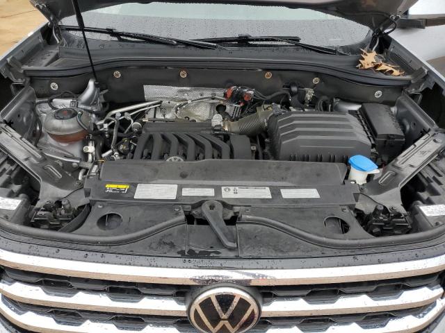 1V2BR2CA4MC517934 - 2021 VOLKSWAGEN ATLAS SEL SILVER photo 12