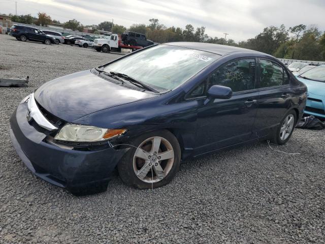 2HGFA1F55BH535454 - 2011 HONDA CIVIC LX BLUE photo 1