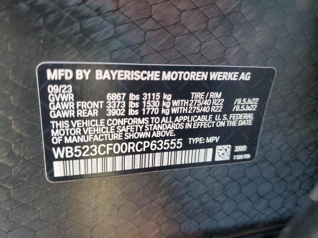 WB523CF00RCP63555 - 2024 BMW IX XDRIVE50 Ağ foto 14
