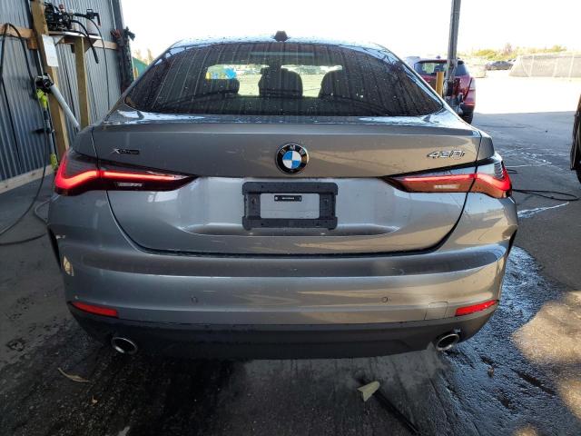 WBA73AV03RFR60649 - 2024 BMW 430XI GRAN COUPE GRAY photo 6