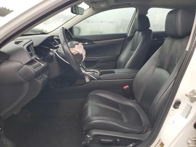 19XFC1F76KE011378 - 2019 HONDA CIVIC EXL თეთრი ფოტო 7
