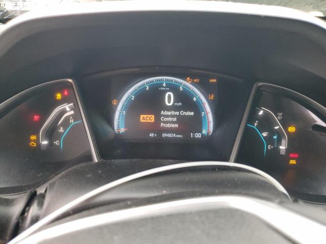 19XFC1F76KE011378 - 2019 HONDA CIVIC EXL თეთრი ფოტო 9
