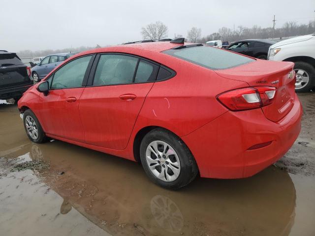 1G1BC5SM9K7113462 - 2019 CHEVROLET CRUZE LS RED photo 2