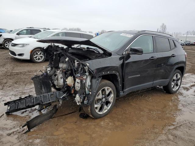 3C4NJDCB9HT641766 - 2017 JEEP COMPASS LIMITED CHARCOAL photo 1