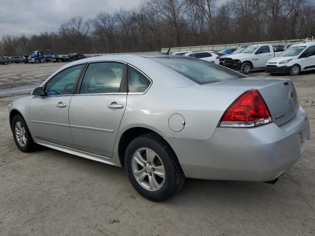 2G1WA5E37C1168971 - 2012 CHEVROLET IMPALA LS SILVER photo 2