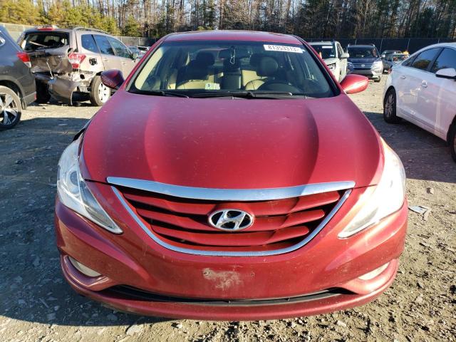 5NPEB4AC9DH507939 - 2013 HYUNDAI SONATA GLS RED photo 5