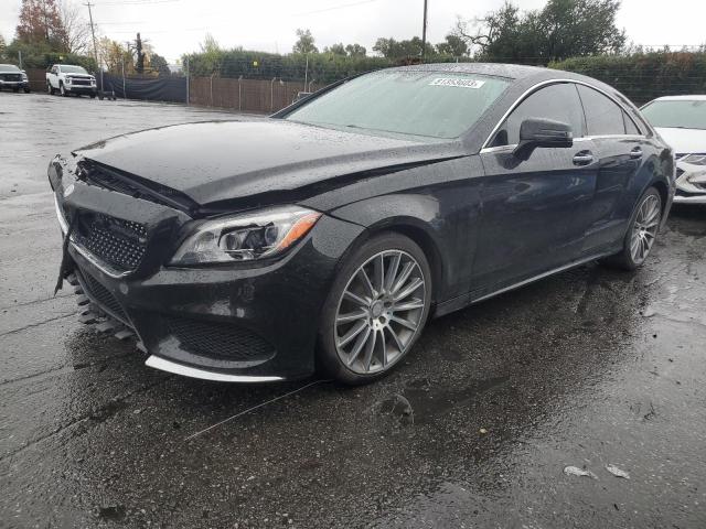 WDDLJ6FB4FA146352 - 2015 MERCEDES-BENZ CLS 400 BLACK photo 1