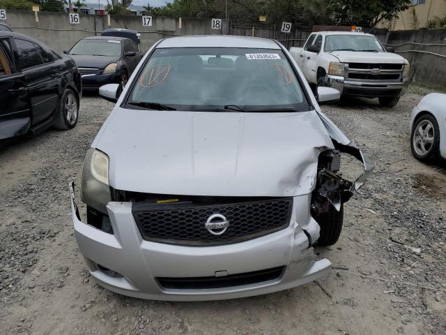 3N1AB6AP7AL727513 - 2010 NISSAN SENTRA 2.0 SILVER photo 5