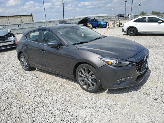 3MZBN1M3XJM169927 - 2018 MAZDA 3 GRAND TOURING Grafitowy zdjęcie 4