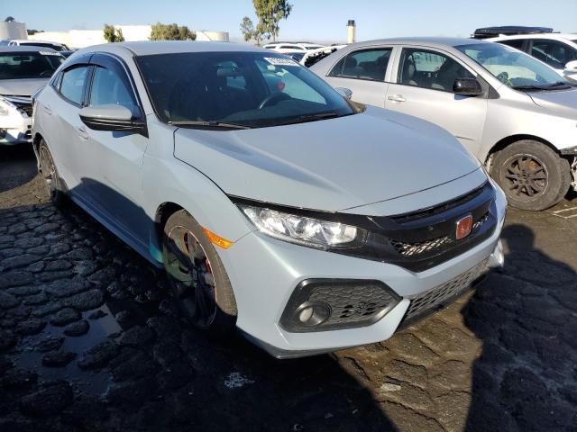 SHHFK7G46JU206687 - 2018 HONDA CIVIC SPORT GRAY photo 4