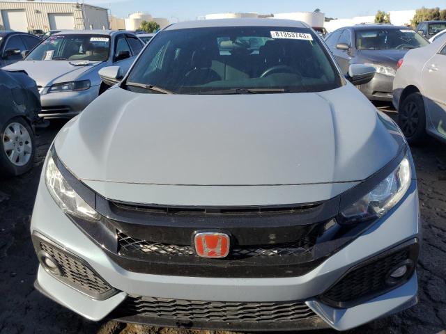 SHHFK7G46JU206687 - 2018 HONDA CIVIC SPORT GRAY photo 5