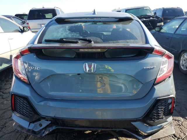 SHHFK7G46JU206687 - 2018 HONDA CIVIC SPORT GRAY photo 6